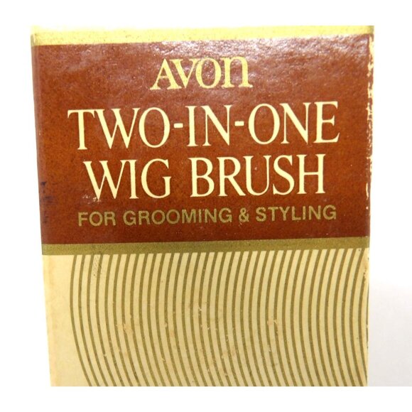 Vintage Two in One Avon Wig Brush NOS - Picture 3 of 3